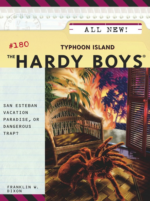Title details for Typhoon Island by Franklin W. Dixon - Wait list